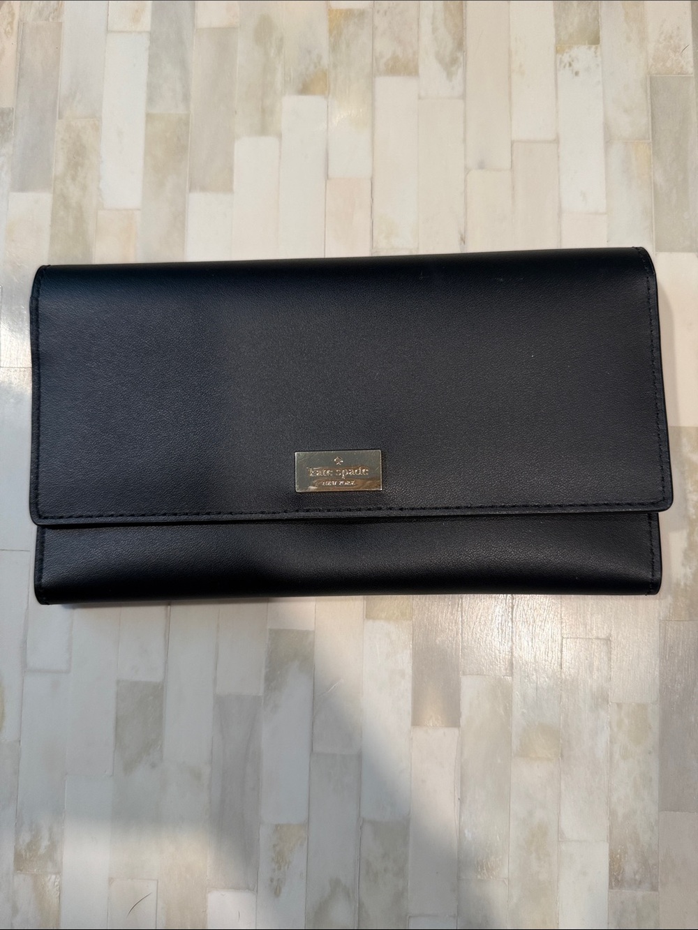 kate spade Black Leather Wallet